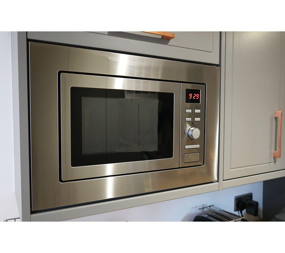 MONTPELLIER MWBi17-300 Built-in Compact Solo Microwave - Stainless Steel image number 6 of 6