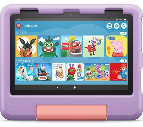 Fire HD 8" Kids Tablet (2022) - 32 GB, Purple