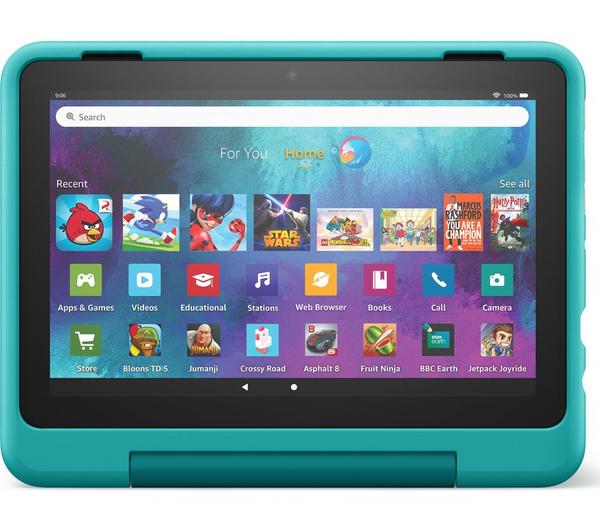 Fire HD Pro 8" Kids Tablet (2022) - 32 GB, Teal