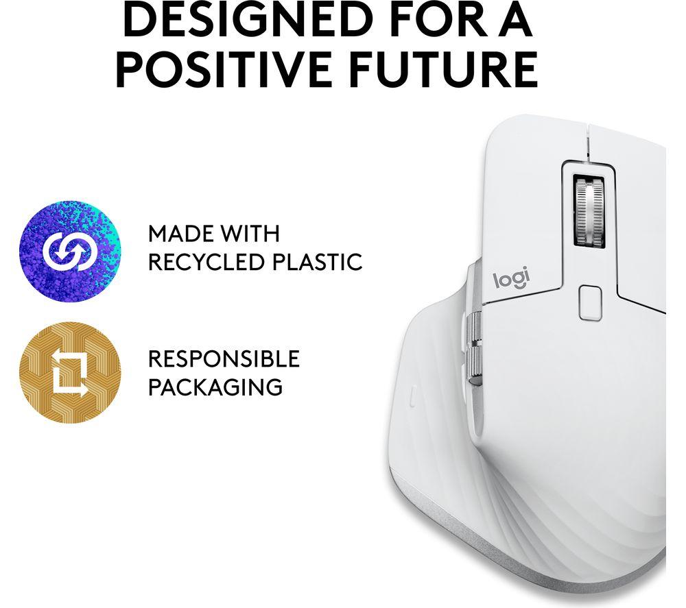 Buy LOGITECH MX Master 3S for Mac Wireless Darkfield Mouse - Pale