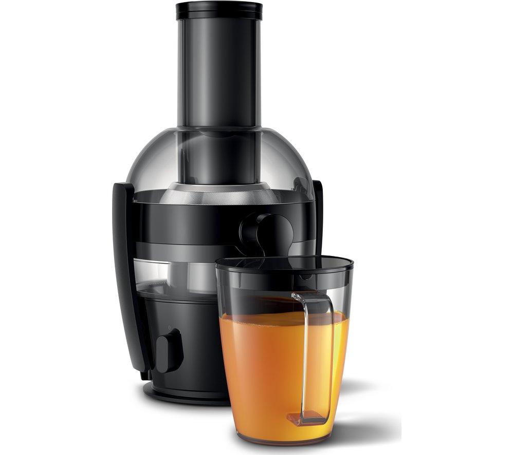 PHILIPS Viva Collection HR1855/70 Juicer - Black, Black