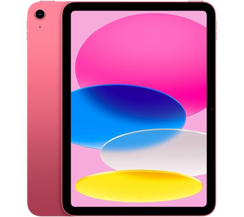 APPLE 10.9 iPad Cellular (2022) - 64 GB, Pink, Pink