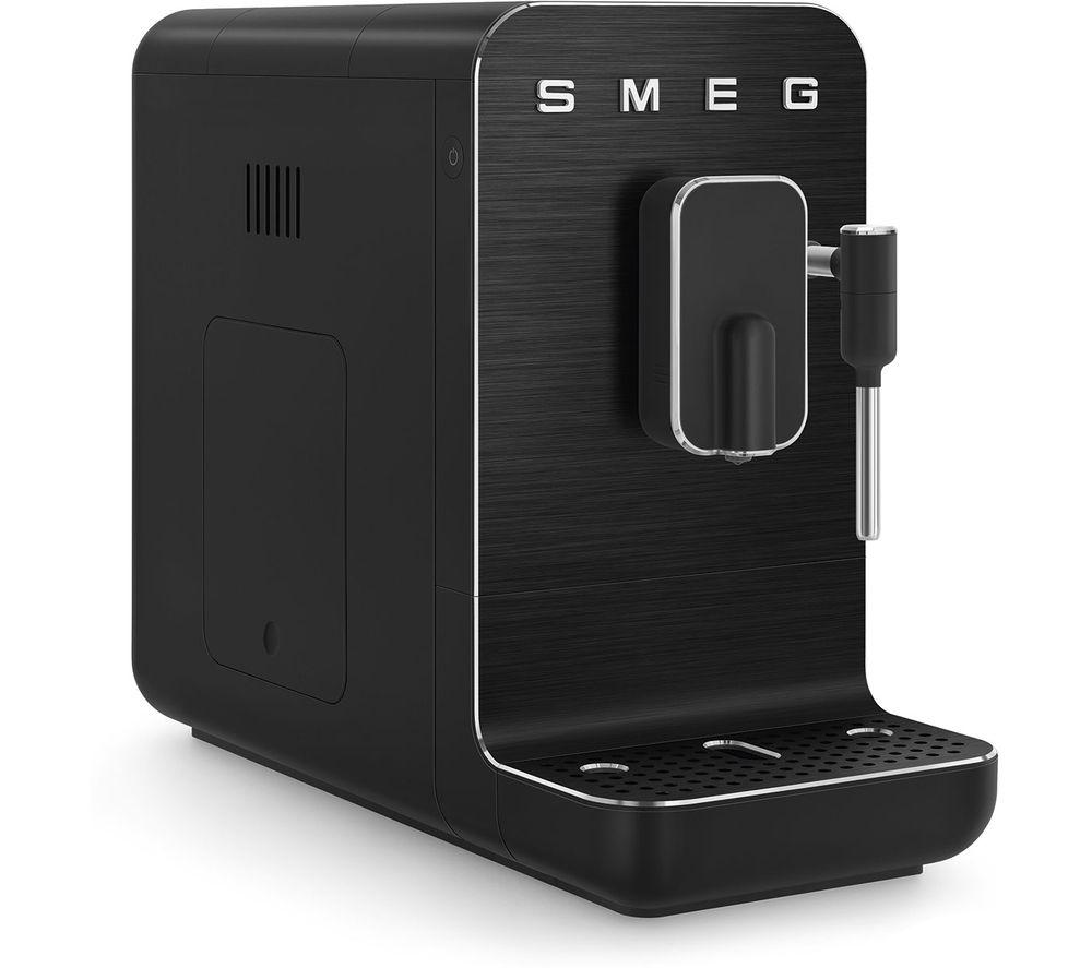 SMEG BCC02FBMUK Bean to Cup Coffee Machine - Black, Black