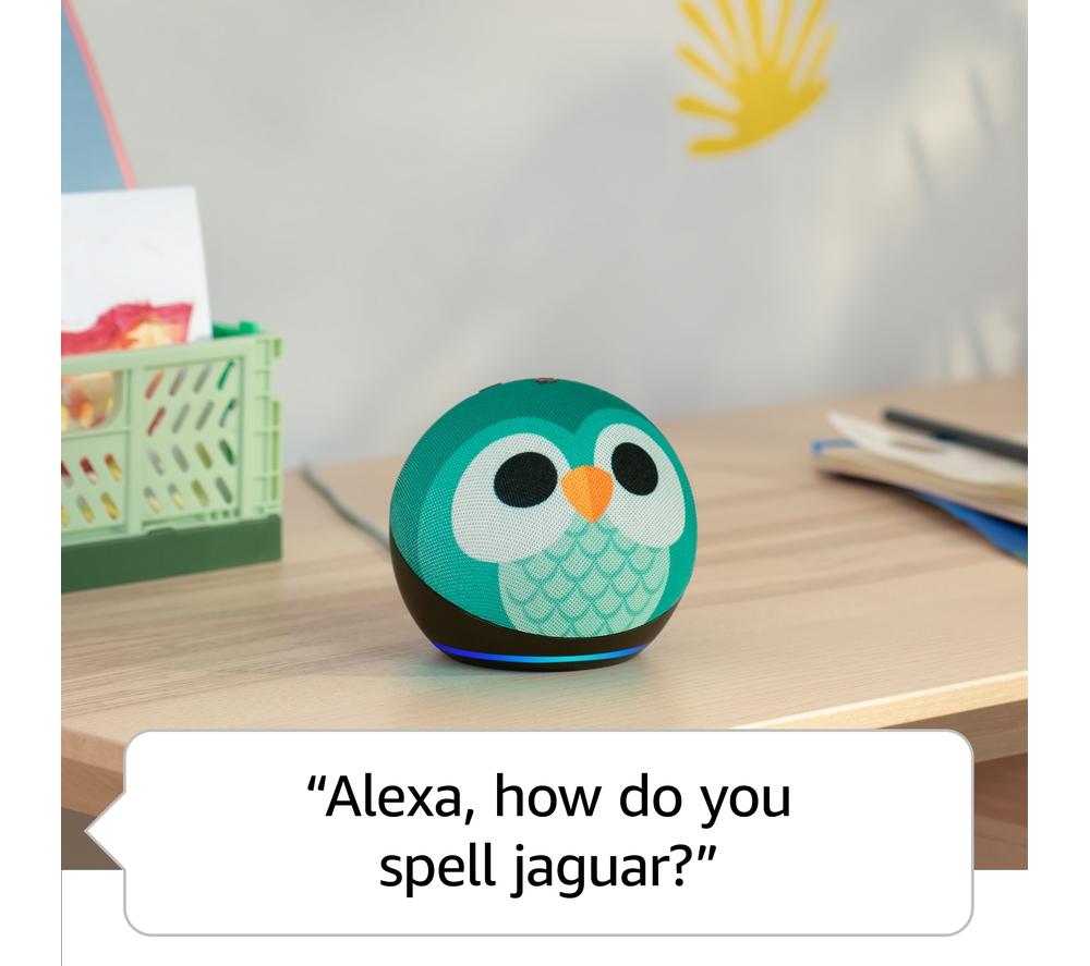 AMAZON Echo Dot Kids (5th Gen) Smart Speaker with Alexa - Dragon - image 4