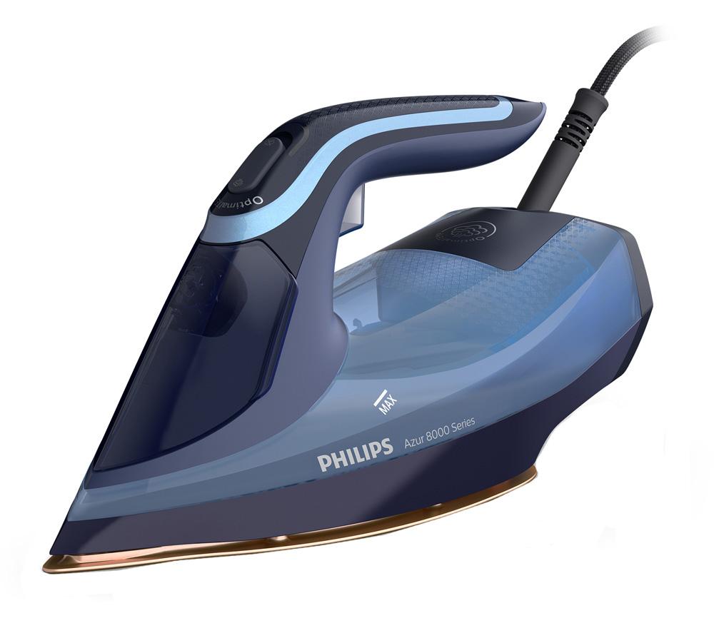 PHILIPS Azur 8000 Series DST8020/26 Steam Iron - Light Blue