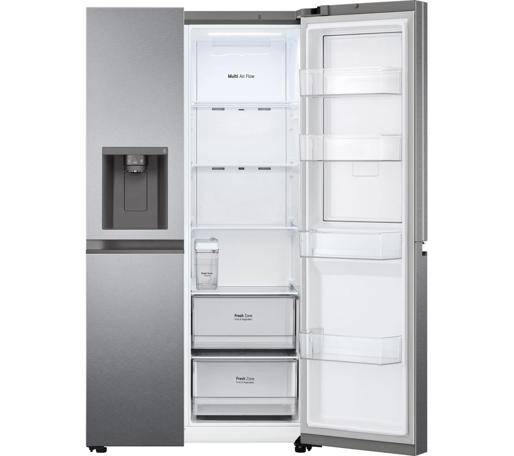 LG NatureFRESH GSJV51DSXF American-Style Fridge Freezer - Dark Graphite image number 5 of 15