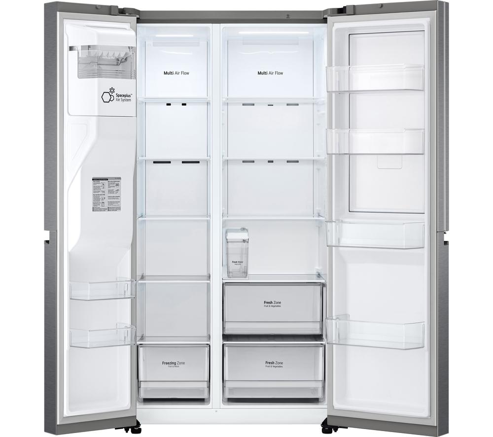 LG NatureFRESH GSJV51DSXF American-Style Fridge Freezer - Dark Graphite image number 7 of 15