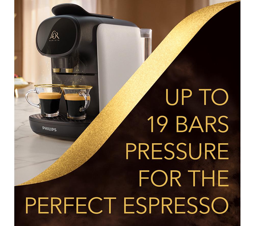 L'OR Barista System Coffee and Espresso Machine with 30 Capsules
