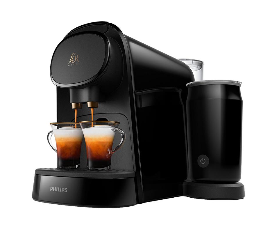 L'OR Latte by Philips LM8014/60 Coffee Machine - Black
