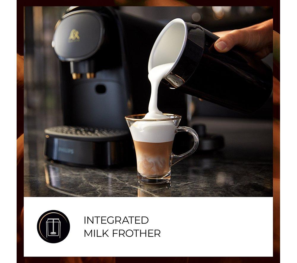 L'OR Latte by Philips LM8014/60 Coffee Machine - Black image number 2 of 12