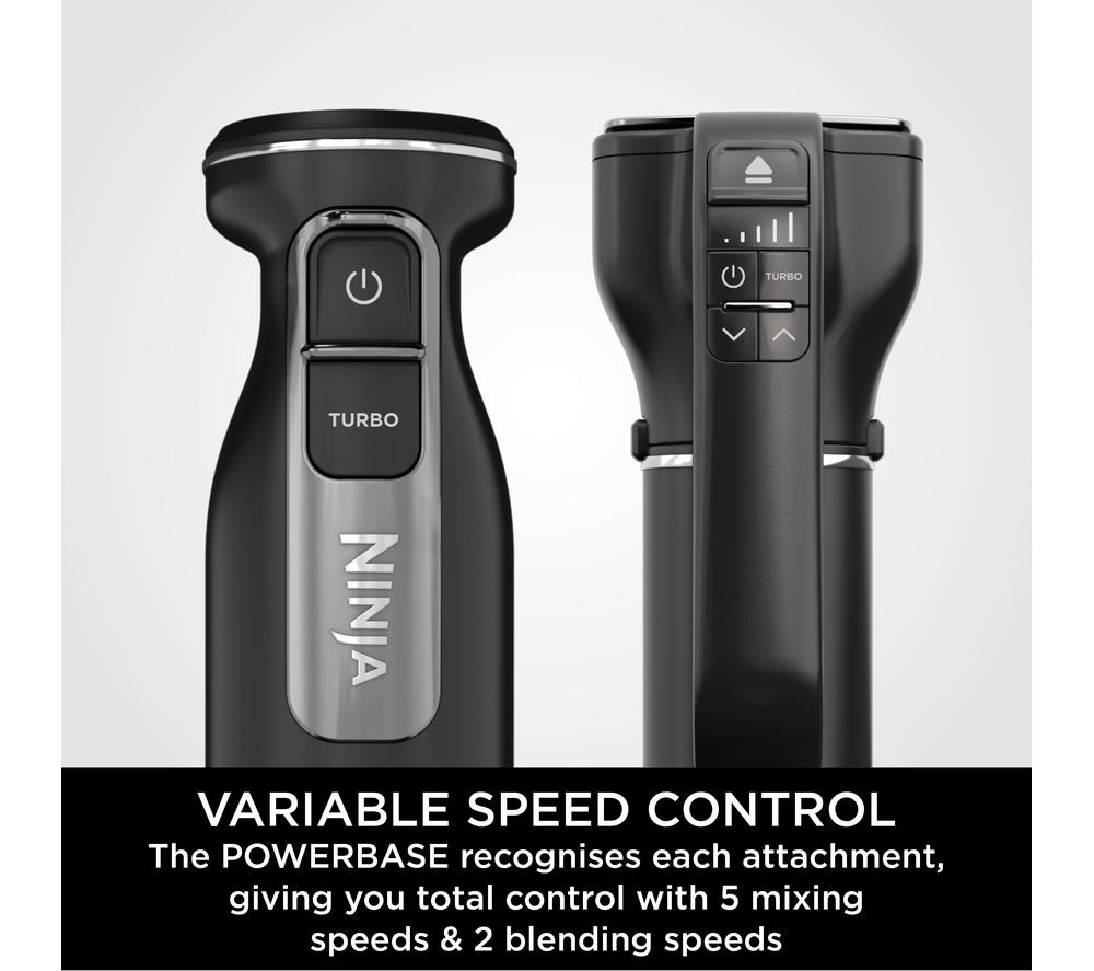 NINJA Foodi 2-in-1 CI090UK Hand Blender & Mixer - Black image number 5 of 11