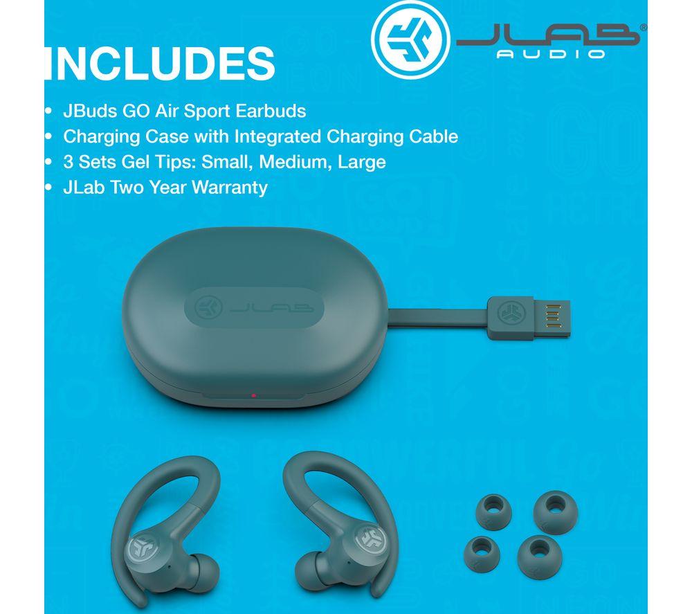 JLAB AUDIO Go Air Sport Wireless Bluetooth Earbuds - Teal - image 6