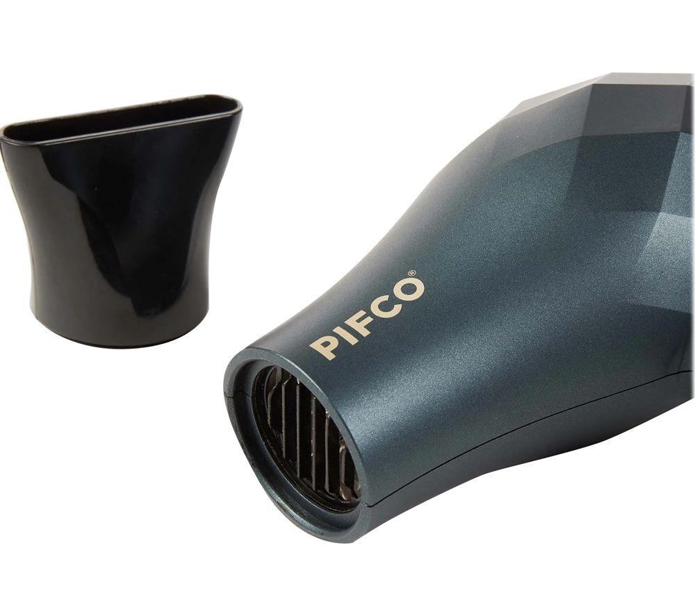 PIFCO Diamond Dry 204516 Travel Hair Dryer - Blue & Gold image number 2 of 6