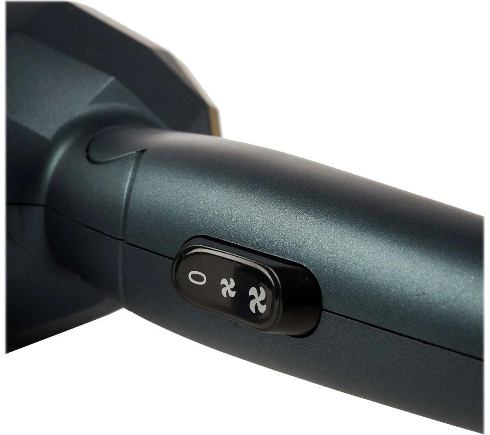 PIFCO Diamond Dry 204516 Travel Hair Dryer - Blue & Gold image number 3 of 6