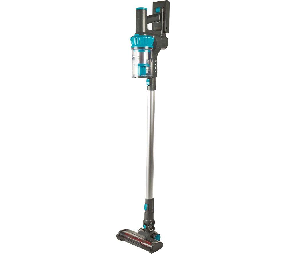 PIFCO Pet Pro 204608 Cordless Vacuum Cleaner - Grey & Blue, Blue,Silver/Grey
