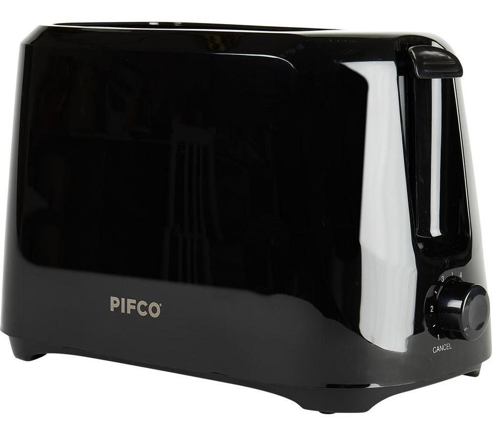 PIFCO Home Essential 204684 2-Slice Toaster - Black