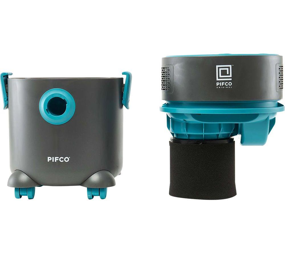 PIFCO Floor Care 205421 Cylinder Bagless Vacuum Cleaner - Grey & Blue image number 11 of 11