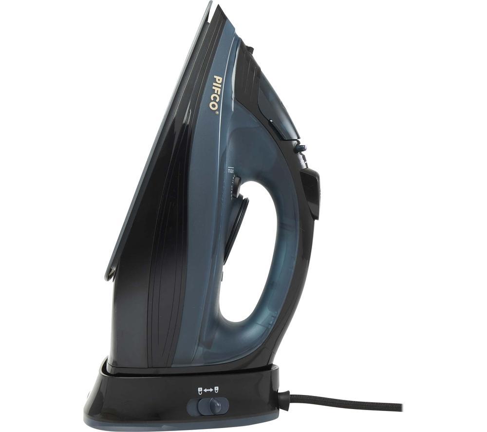 PIFCO 205773 Cordless Steam Iron - Black & Blue image number 5 of 13