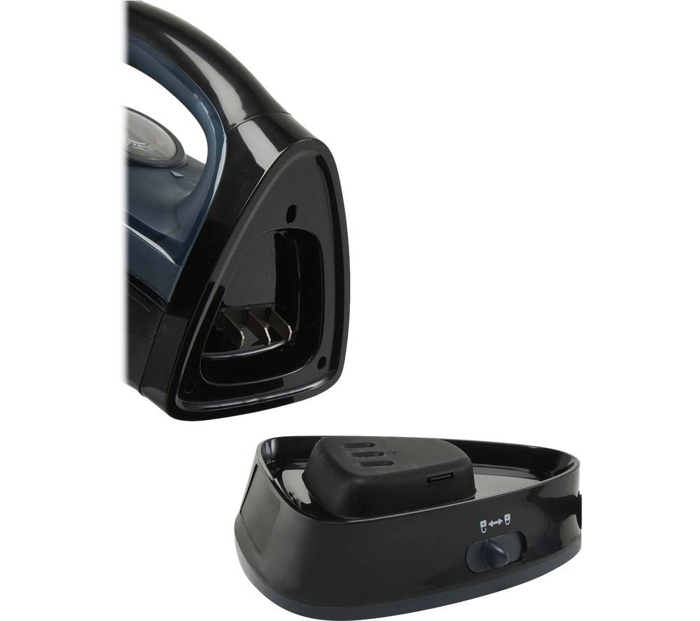 PIFCO 205773 Cordless Steam Iron - Black & Blue image number 10 of 13