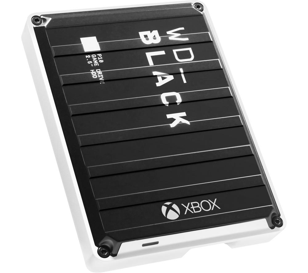 WD_BLACK P10 4TB Game Drive for Xbox One for On-The-Go Access To Your Xbox Game library
