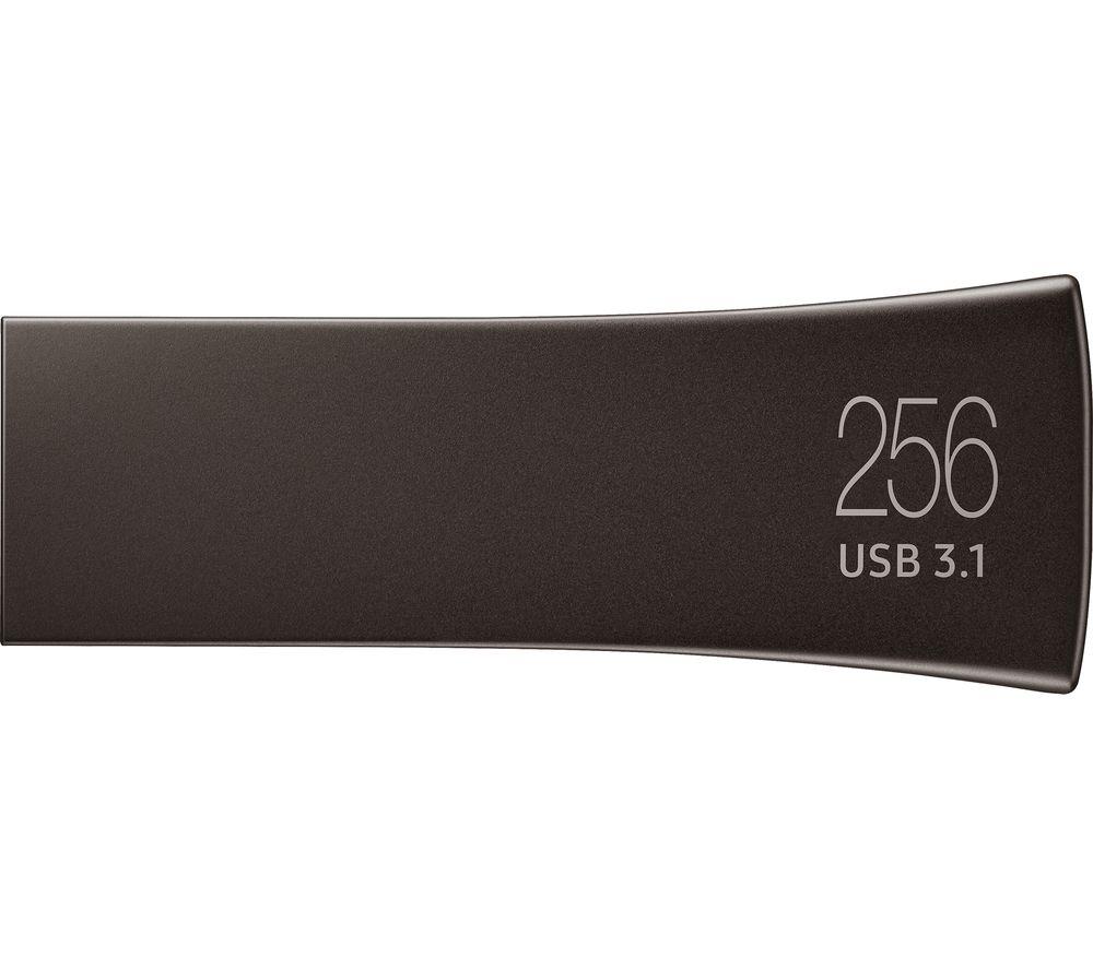 SAMSUNG Bar Plus USB 3.1 Memory Stick - 256 GB, Titan Grey image number 2 of 12
