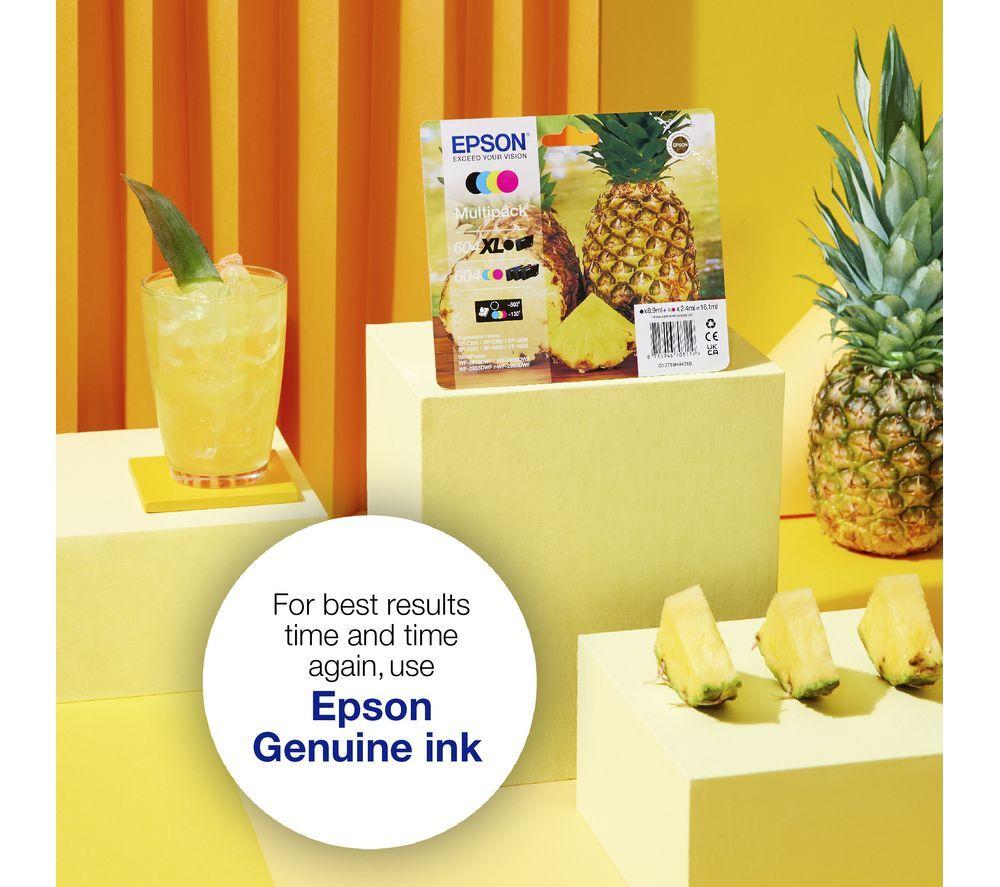 EPSON 604 Pineapple Black Ink Cartridge image number 3 of 6