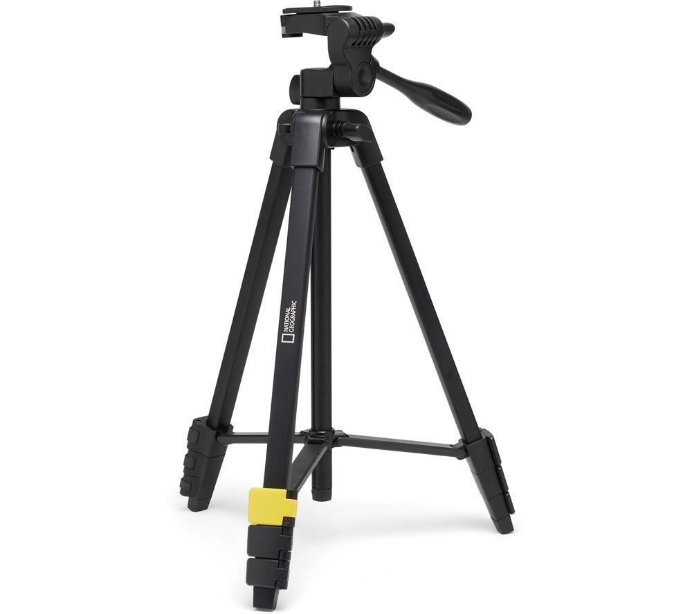 NAT. GEOGRAPHIC NGPT001 Small Photo Tripod - Black, Black