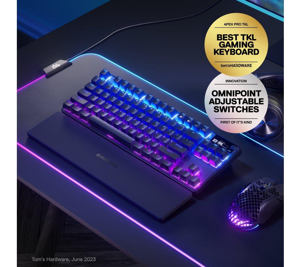 Buy STEELSERIES Apex Pro TKL 2023 Wireless Mechanical Gaming Keyboard -  Black