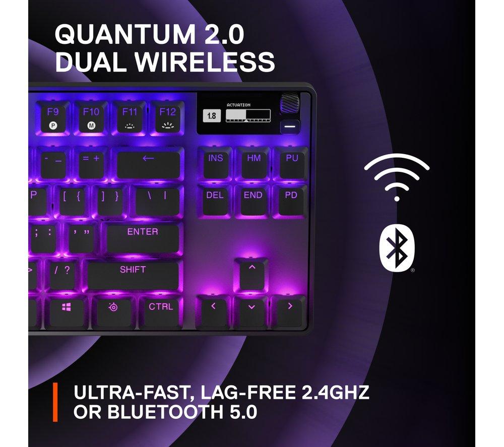 STEELSERIES Apex Pro TKL 2023 Wireless Mechanical Gaming Keyboard - Black