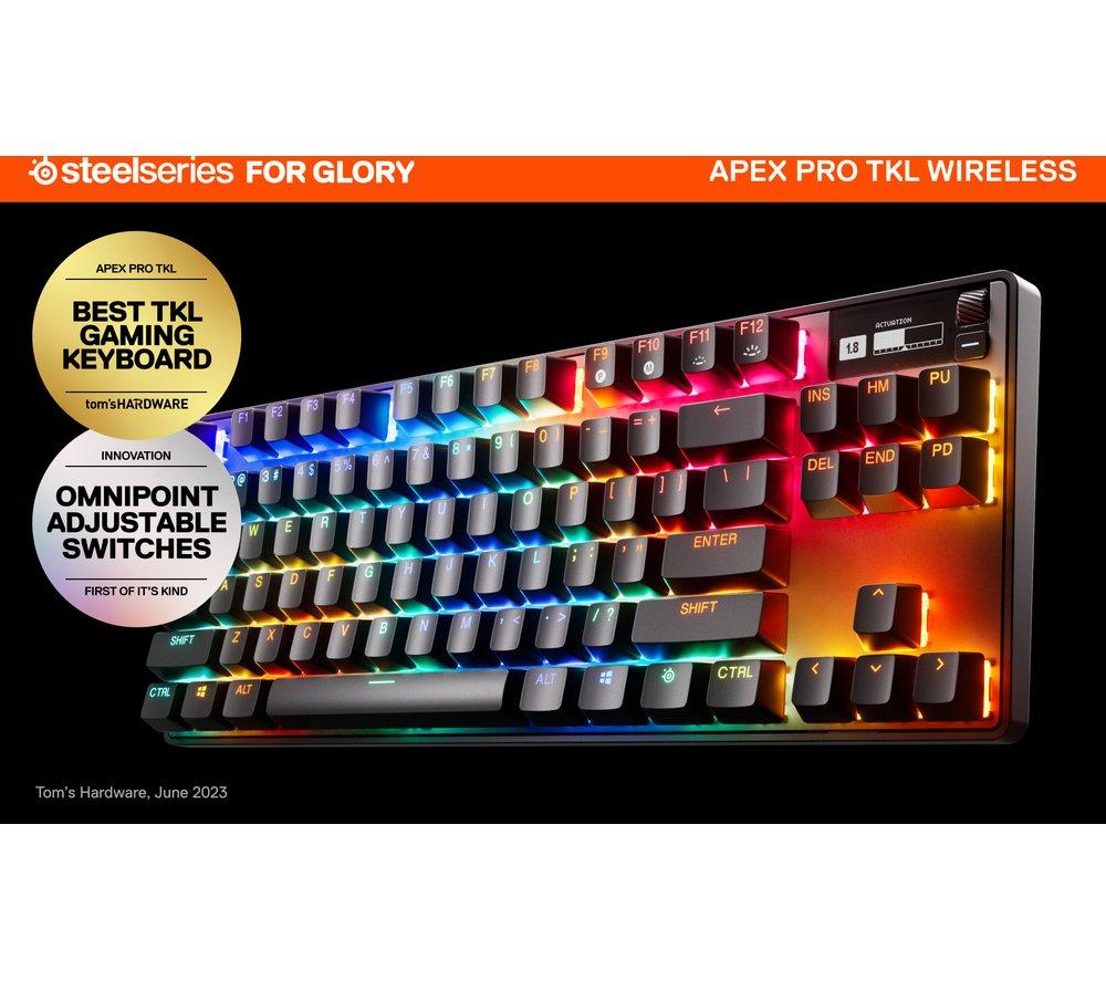 Buy STEELSERIES Apex Pro TKL 2023 Wireless Mechanical Gaming