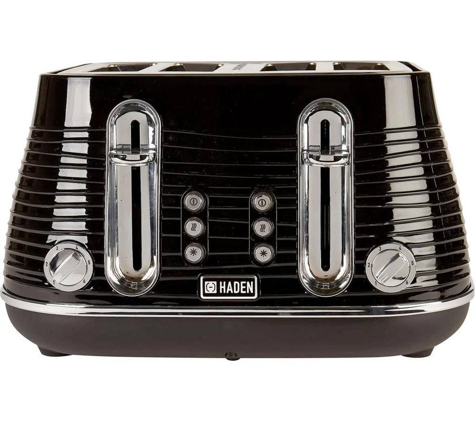 HADEN Devon 204448 4-Slice Toaster - Black