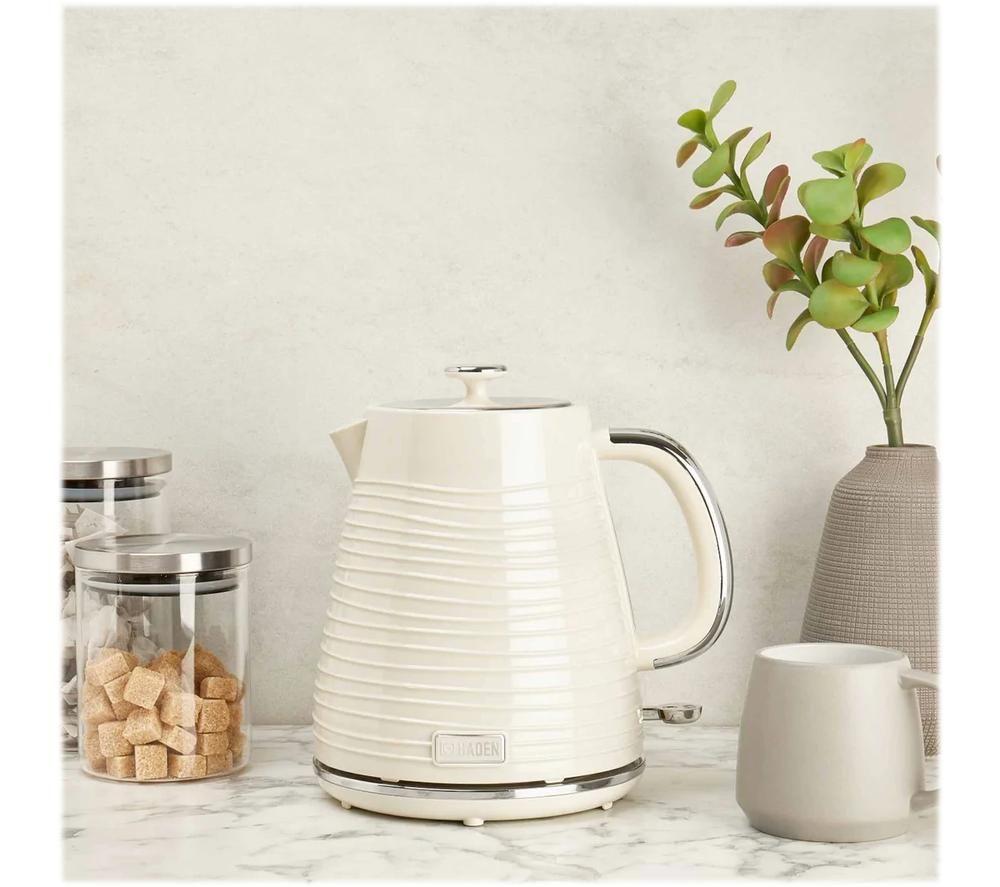 HADEN Devon 204417 Jug Kettle - Cream image number 3 of 4