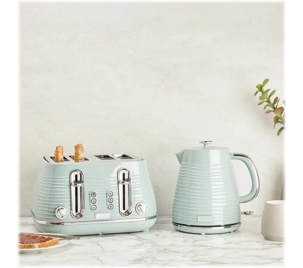 HADEN Devon 204462 4-Slice Toaster - Eucalyptus image number 3 of 4
