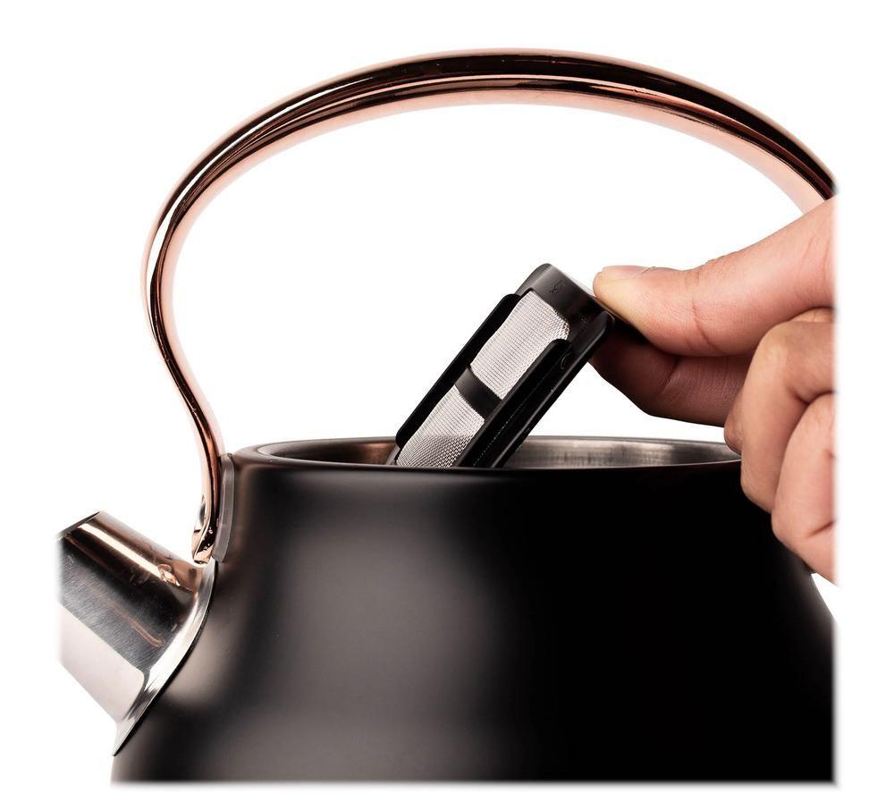 HADEN Heritage 205360 Traditional Kettle - Black & Copper image number 6 of 10