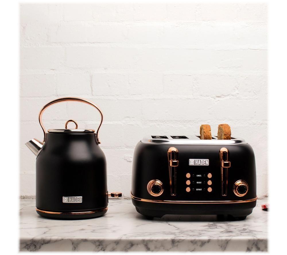HADEN Heritage 205360 Traditional Kettle - Black & Copper image number 7 of 10