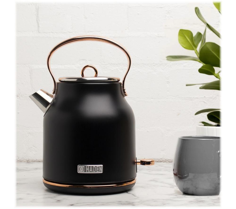 HADEN Heritage 205360 Traditional Kettle - Black & Copper image number 8 of 10