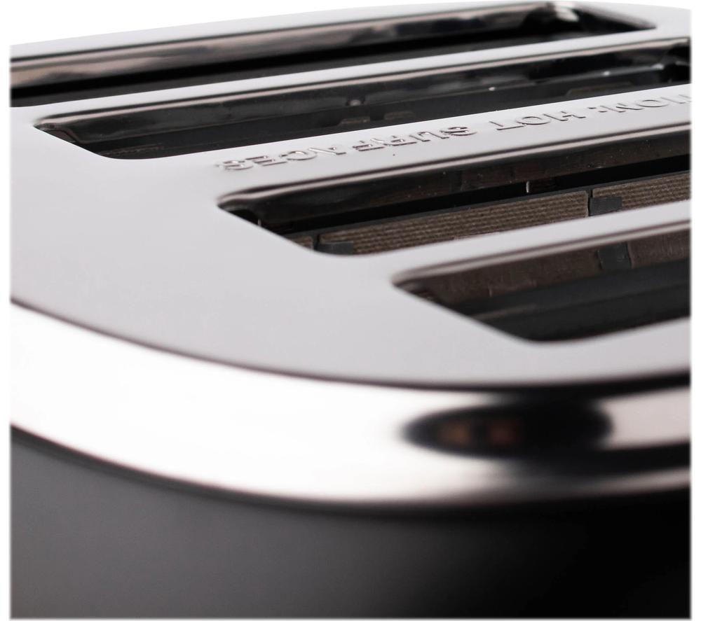 HADEN Heritage 205377 4-Slice Toaster - Black & Copper image number 4 of 8