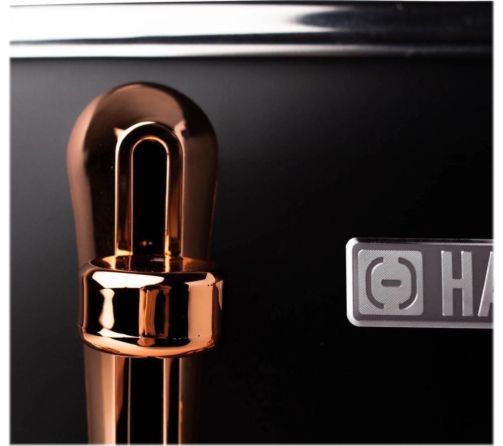 HADEN Heritage 205377 4-Slice Toaster - Black & Copper image number 5 of 8