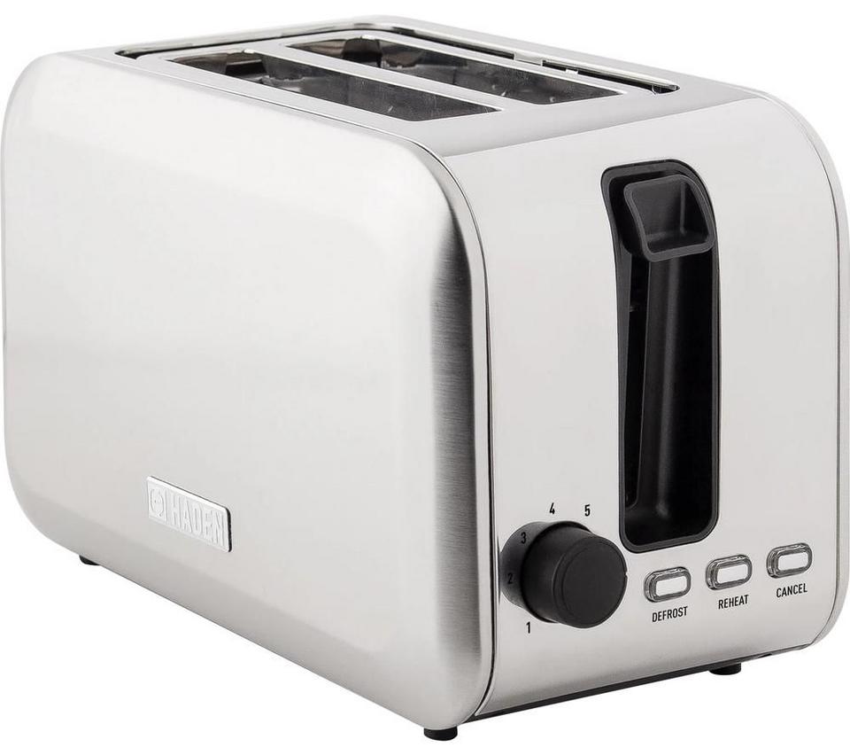 HADEN Stoke 196859 2-Slice Toaster - Brushed Steel