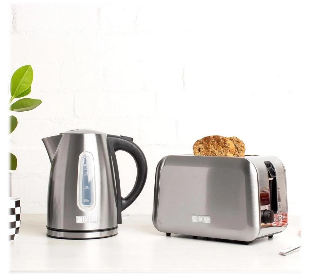 HADEN Stoke 196859 2-Slice Toaster - Brushed Steel image number 3 of 3