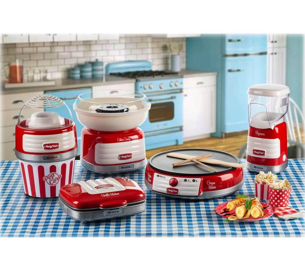 ARIETE Party Time 1973 Waffle Maker - Red image number 2 of 5