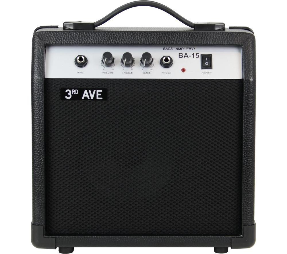 Image of 3RD AVENUE BA-15 15 W Combo Bass Guitar Amplifier - Black