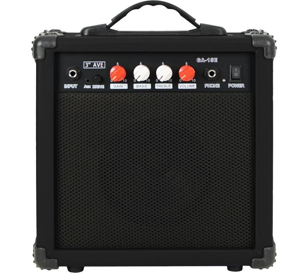 3RD AVENUE GA-15E 15 W Combo Guitar Amplifier - Black