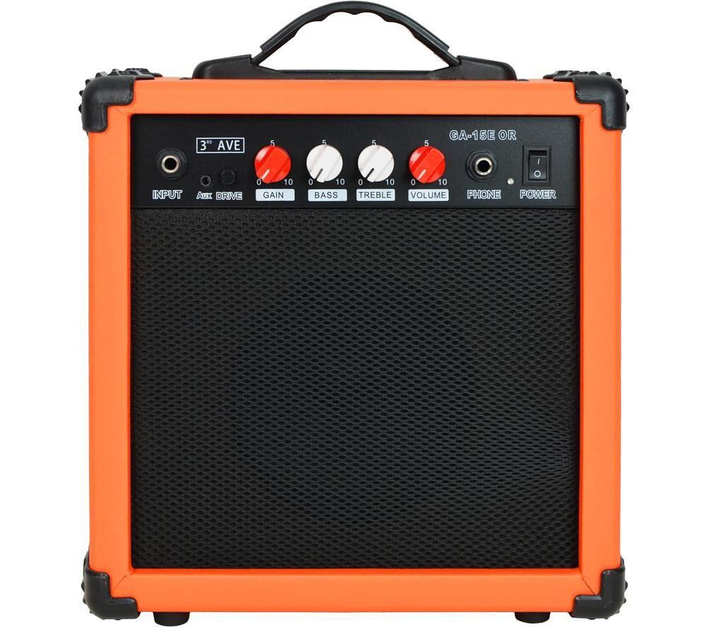 3RD AVENUE 15 W Combo Guitar Practice Amplifier - Orange