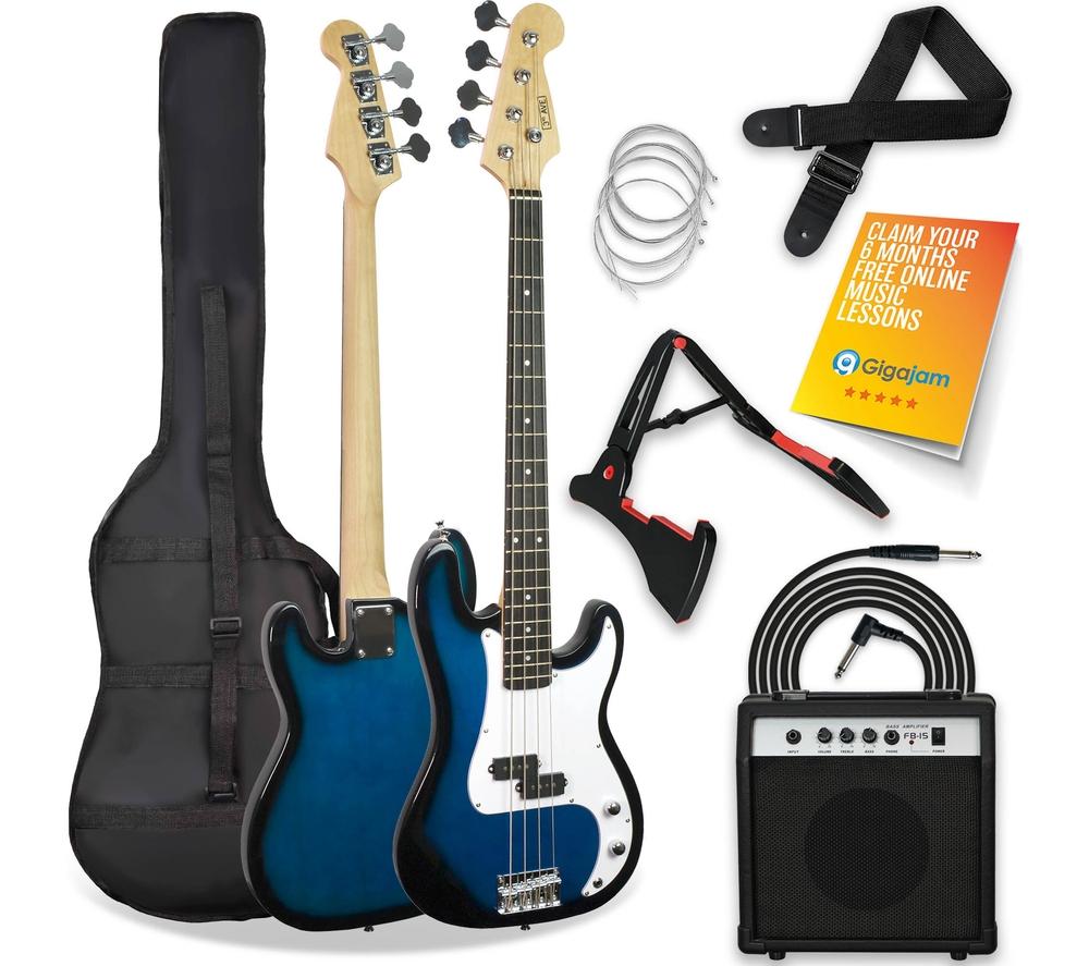 3RD AVENUE XF204ABBPK Electric Bass Guitar Bundle review