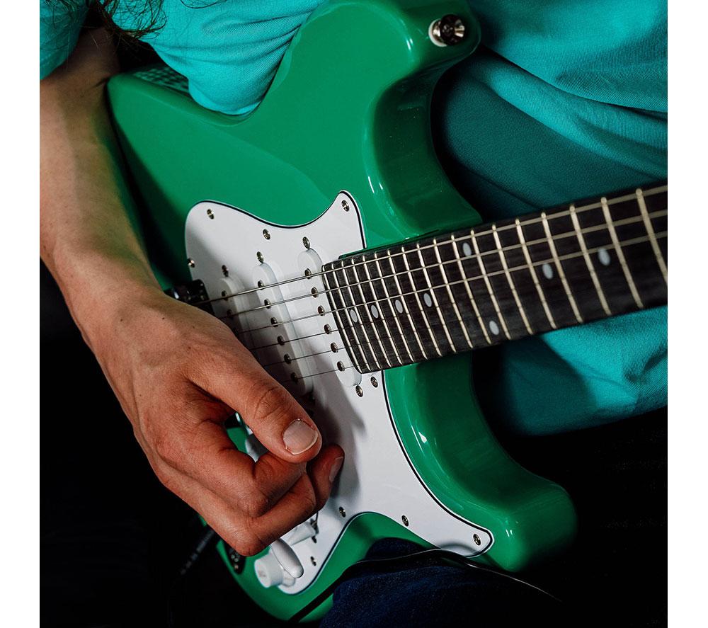 3RD AVENUE Full Size 4/4 Electric Guitar Bundle - Green image number 6 of 6