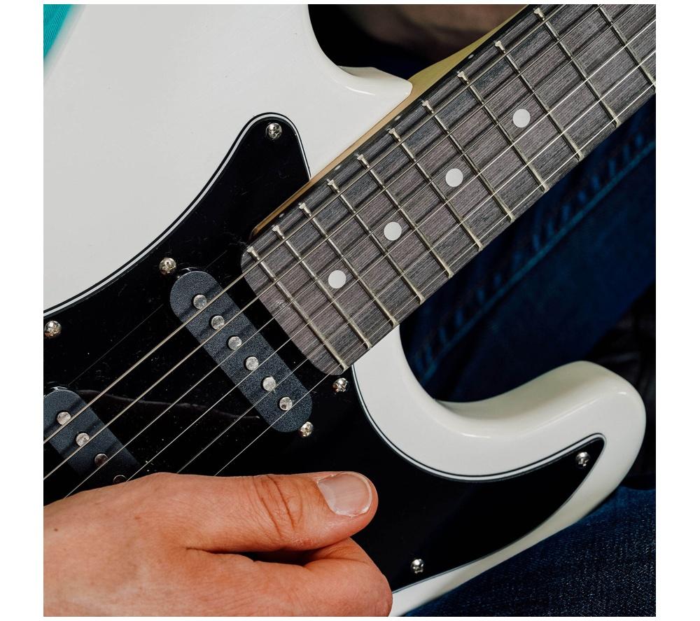 3RD AVENUE Full Size 4/4 Electric Guitar Bundle - White image number 7 of 7