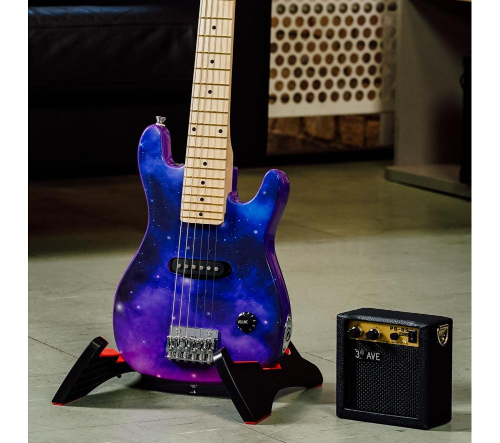3RD AVENUE 1/4 Size Kids Electric Guitar Bundle - Galaxy image number 6 of 6