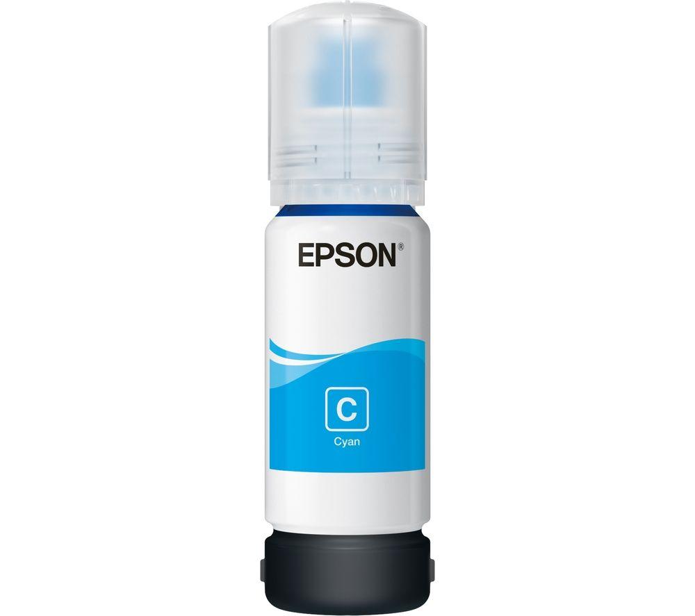 Epson EcoTank 113 Cyan Genuine Ink Bottle, 70 ml