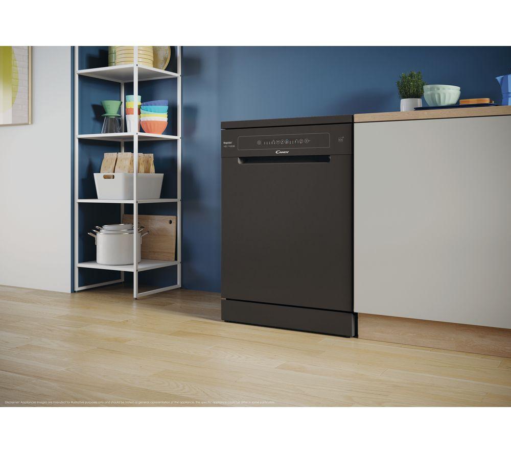 Bush bfslnb9b hot sale slimline dishwasher